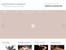 Tablet Screenshot of northstarofgeorgia.com